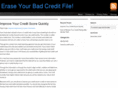 eraseyourbadcreditfile.com