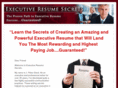 executiveresumesecrets.com