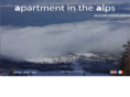 apartmentinthealps.com