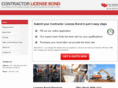 contractor-license-bond.com