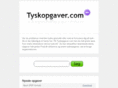 tyskopgaver.com