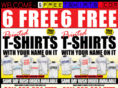 6freetshirts.com