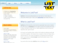 list2text.com
