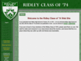 ridleyclassof74.com