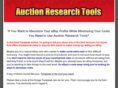 auctionresearchtools.info