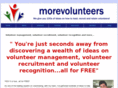 morevolunteers.com