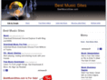 bestmusicsites.com