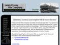 lewiscountytitle.com