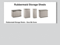 myrubbermaidstoragesheds.com