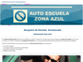 autoescuelazonaazul.es