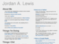 jordanlewis.org