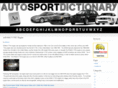 autosportdictionary.com