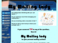 mymailinglady.com