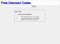 freediscountcodes.info