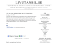 livutanbil.se