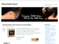 tattoofadecream.com