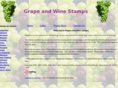grapeandwinestamps.com