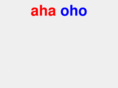 aha-oho.com