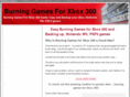 burninggamesforxbox360.com