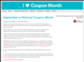 ilovecouponmonth.com