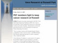 saveresearchatroswell.org