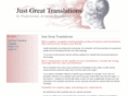 justgreattranslations.com