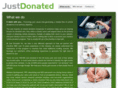 justdonated.com
