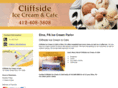 cliffsideicecream.com