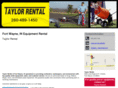 fortwaynerentalequipment.com