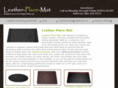 leather-place-mat.com