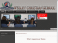 wesleychristianschool.org