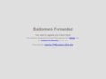 baldomerofernandez.com