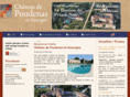 chateaudepoudenas.com
