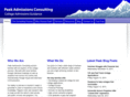 peakadmissionsconsulting.com