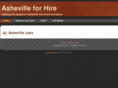 ashevilleforhire.com