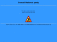 somalinationalparty.org