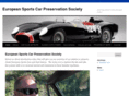 europeansportscarpreservationsociety.com