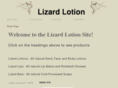 lizardlotion.com