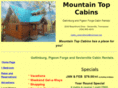 mountaintopcabins.us