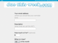duethisweek.com