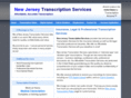 newjerseytranscriptionservices.com
