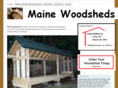 mainewoodsheds.com