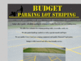 budgetparkinglotstriping.com