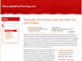 removablepoolfencing.com