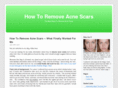 removeacnescarsblog.com