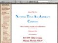 nationaltitleandabstractcompany.com