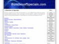 bunchesofspecials.com