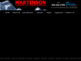 martinsonsnowremoval.com