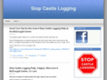 stopcastlelogging.org