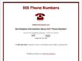 959phonenumbers.com